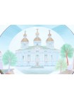 Decorative Plate pic. Saint Nicholas Naval Cathedral, Form European