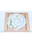 Decorative Plate pic. Little Prince 3, Form Ellipse