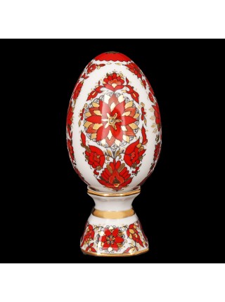Easter Egg pic. Russian Pattern, Form Egg