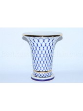 Flower Vase pic. Cobalt Net, Form Empire