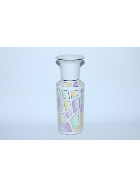Flower vase pic. Stained Glass, Form Cylindrical
