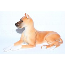 Sculpture Dog Brown Mastiff