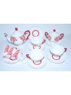 Tea Set pic. Coral 6/14, Form Natasha