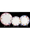 Set 3 Plates pic. Amethyst, Form European