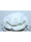 Sugar Bowl pic. Golden ribbon, Form White flower
