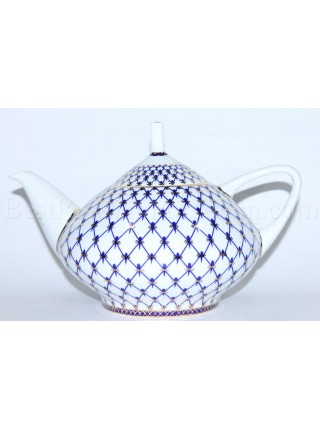 Teapot Cobalt Net, Form Dome