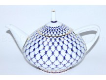 Teapot Cobalt Net, Form Dome