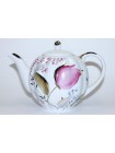 Teapot pic. Pink Tulips, Form Tulip