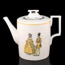 Teapot pic. Modes de Paris, Form Heraldic
