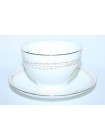 Cup and saucer pic. Golden Medallion, Form Apple