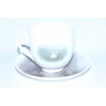 Cup and saucer pic. Hedgehog in the Fog - Tree, Form Lily of the valley