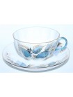 Cup and Saucer pic. Lunar (Moon), Form Tulip