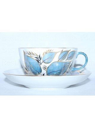Cup and Saucer pic. Lunar ( Moon ), Form Tulip