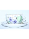 Cup and Saucer pic. Forest violet, Form Tulip