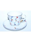 Cup and Saucer pic. Kaleidoscope, Form Banquet