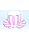 Cup and Saucer pic. Yes & No (Pink), Form Lily of the valley