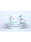 Trio set: tea cup, saucer and dessert plate pic. Carnival, Form Banquet