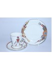 Trio set: cup, saucer and dessert plate pic. Spartacus, Form May