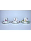 Trio set: cup, saucer and dessert plate pic. Sleeping Beauty, Form May