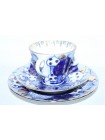 Trio set: tea cup, saucer and dessert plate pic. Chimes, Form Radiant
