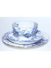 Trio set: tea cup, saucer and dessert plate pic. Singing Garden, Form Tent