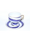 Cup and Saucer pic. Serpentine, Form Classical
