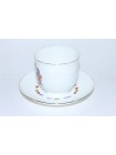 Cup and Saucer pic. Easter Сake 1, Form Lily of the valley