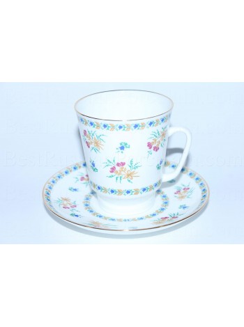 Cup and Saucer pic. Blue Bells, Form May
