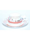 Cup and Saucer pic. Moscow Kremlin Form Bilibin