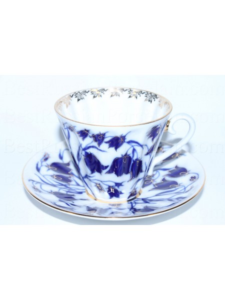 Cup and saucer pic. Bluebells, Form Radiant