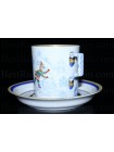 Cup and Saucer pic. Winter Fun, Form Heraldic