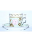 Cup and Saucer pic. Nephrite Background 2, Form Heraldic