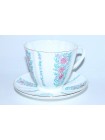 Cup and Saucer pic. Marguerites, Form Carnation