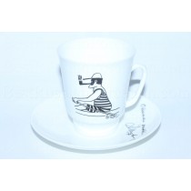 Cup and Saucer pic. In The Boat (Alexander Shirvindt), Form May
