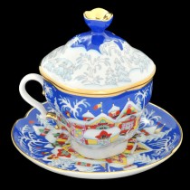 Cup and Saucer and Lid pic. Winter Tale, Form Gift-2