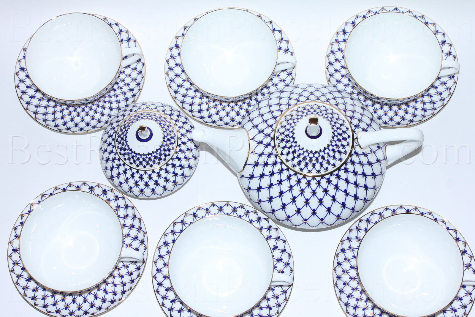 Tea Set Net Buy Tea Set pic. Cobalt Net